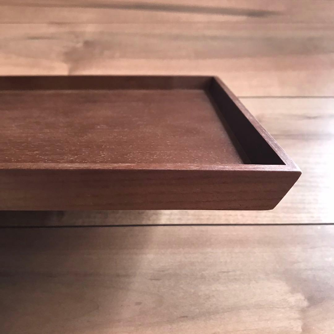 新品　木製トレー 10枚セット 木 トレイ お盆 お食事トレイ スタッキン