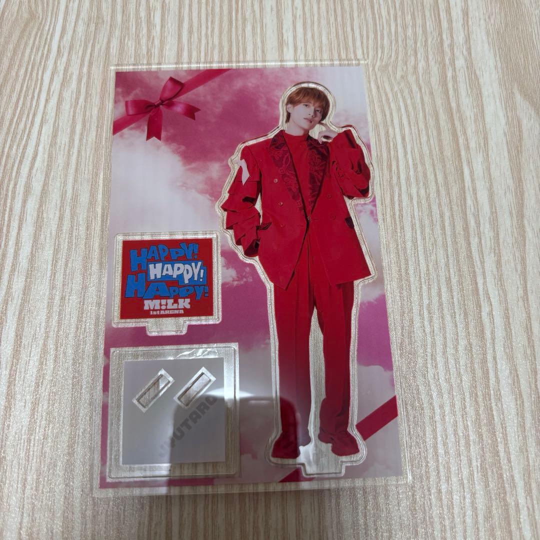 HAPPY HAPPY MILK アクリルスタンドセット 山中柔太朗