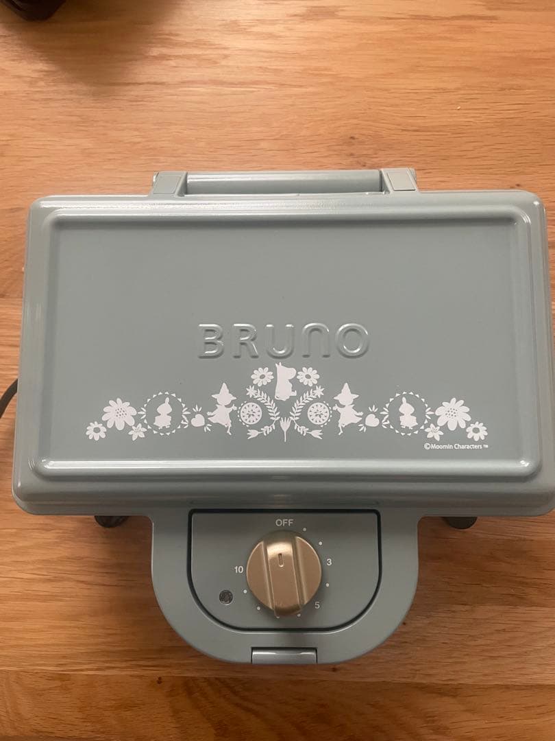 BRUNO ムーミン　ワッフル・ホットサンドメーカー