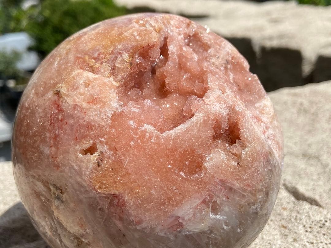 【恋愛運アップ】超特大！最高品質！ピンクアメジストスフィア⭐️N46