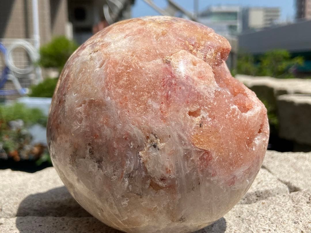 【恋愛運アップ】超特大！最高品質！ピンクアメジストスフィア⭐️N46
