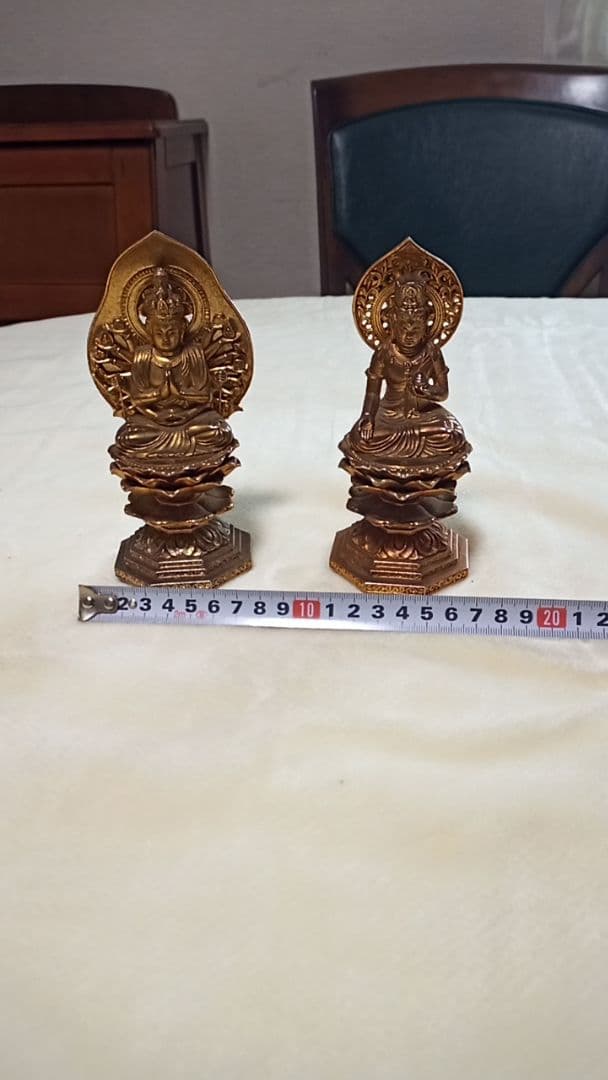 千手観音菩薩像 虚空蔵菩薩 仏像 ２体