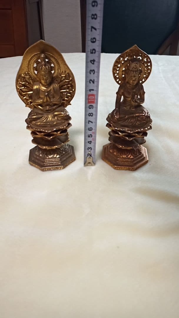 千手観音菩薩像 虚空蔵菩薩 仏像 ２体