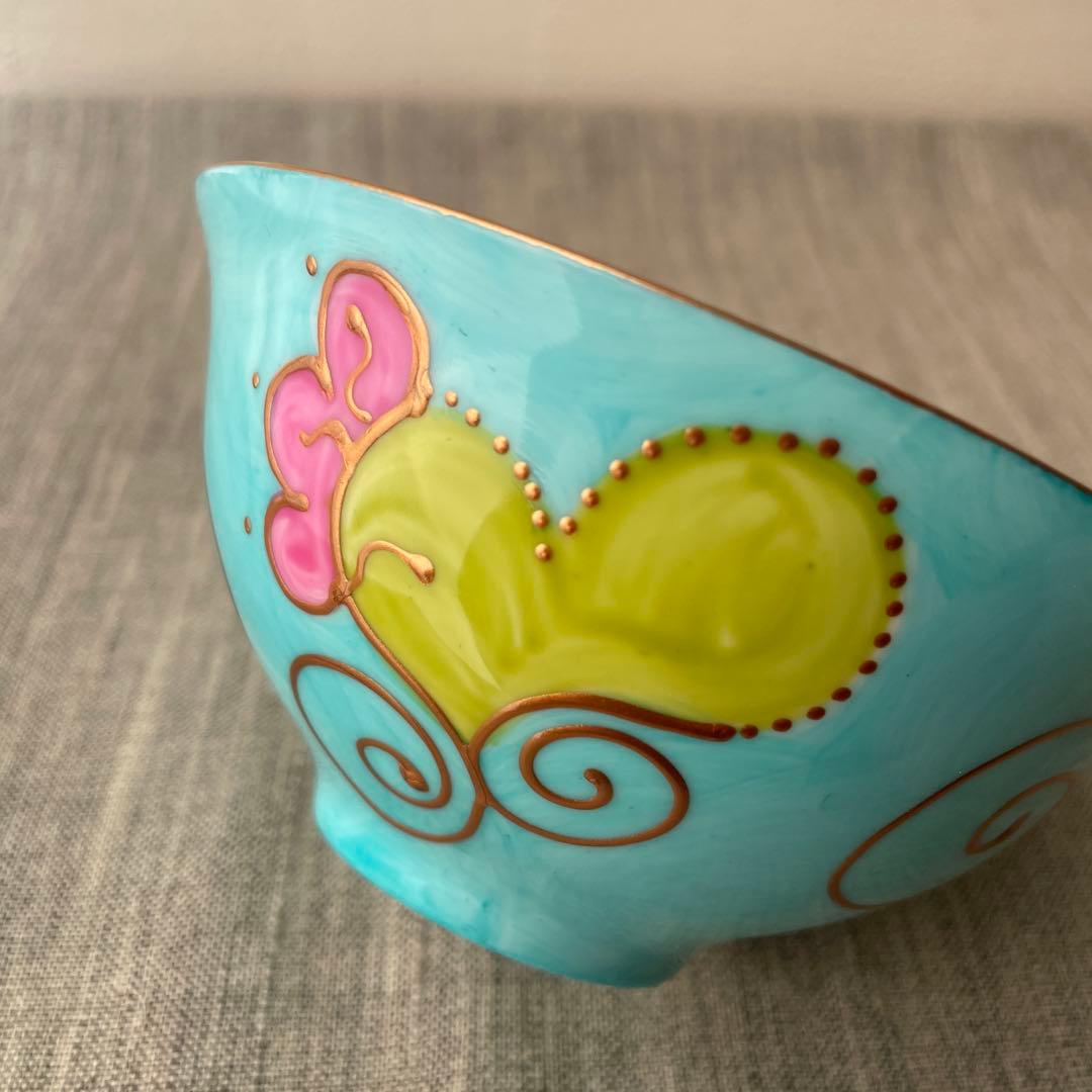 ソワジック フランス リモージュ シュガーボウル カフェオレボウル お茶碗 水色