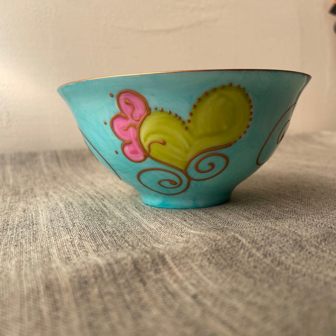 ソワジック フランス リモージュ シュガーボウル カフェオレボウル お茶碗 水色