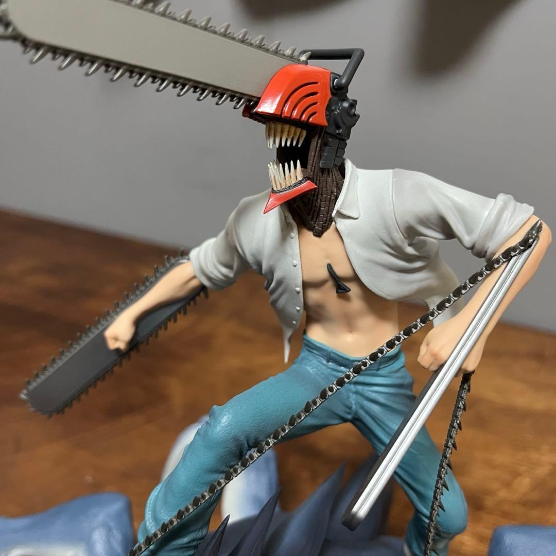 一番くじ　ラストワン　チェンソーマン&ビーム　フィギュア　MEGAIMPACT