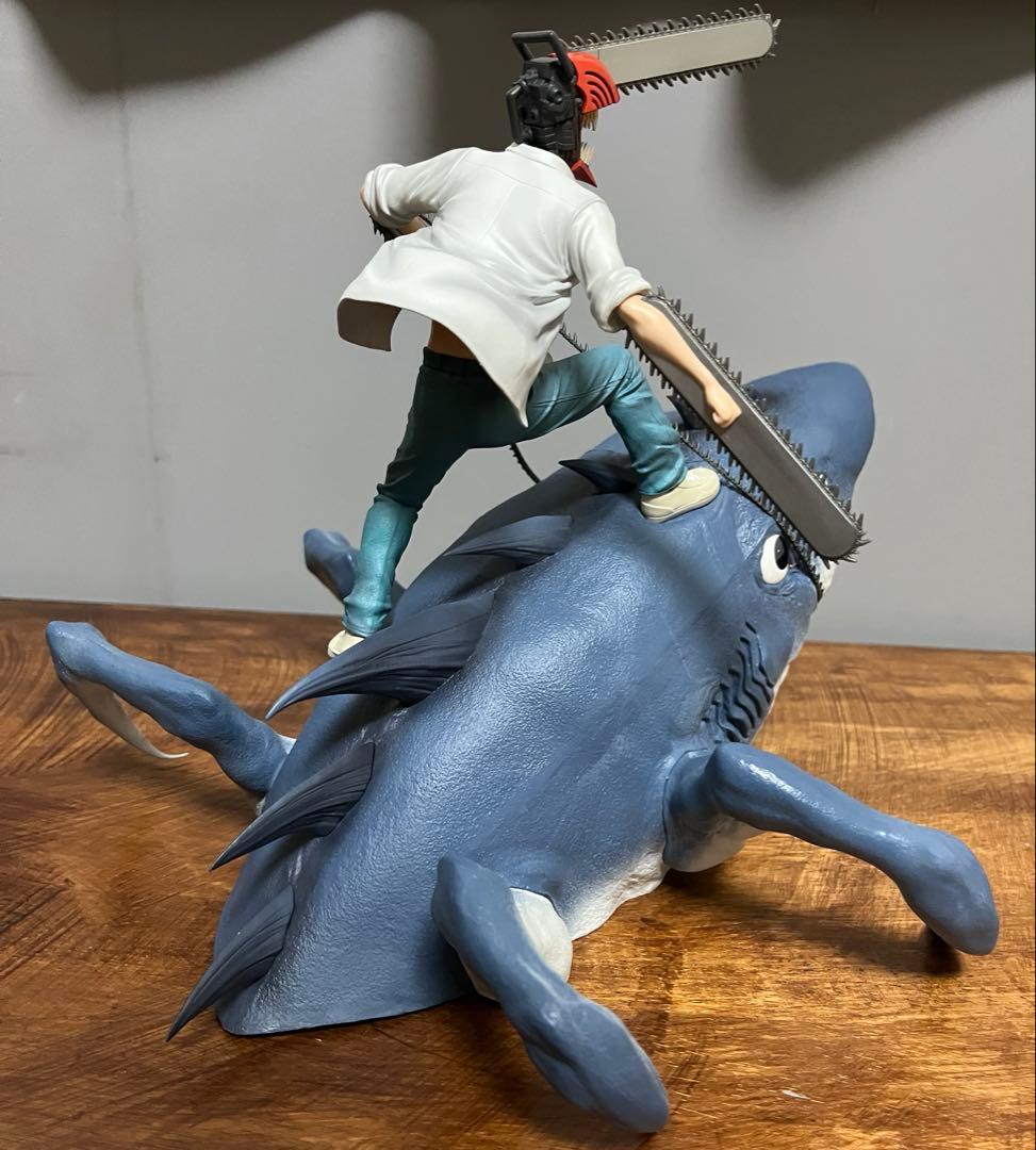 一番くじ　ラストワン　チェンソーマン&ビーム　フィギュア　MEGAIMPACT