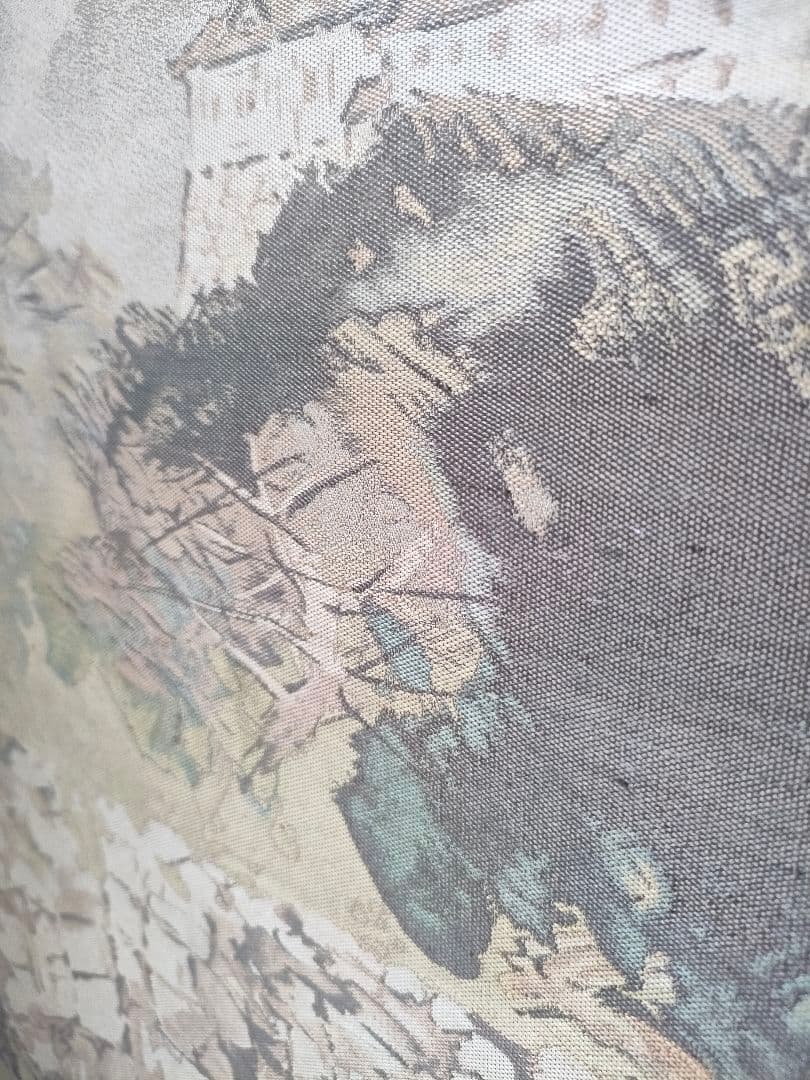 ★支那事変 陸軍大臣 賜 額装刺繍画 竹内栖鳳 恩賜記念品 軍事関係 額装品