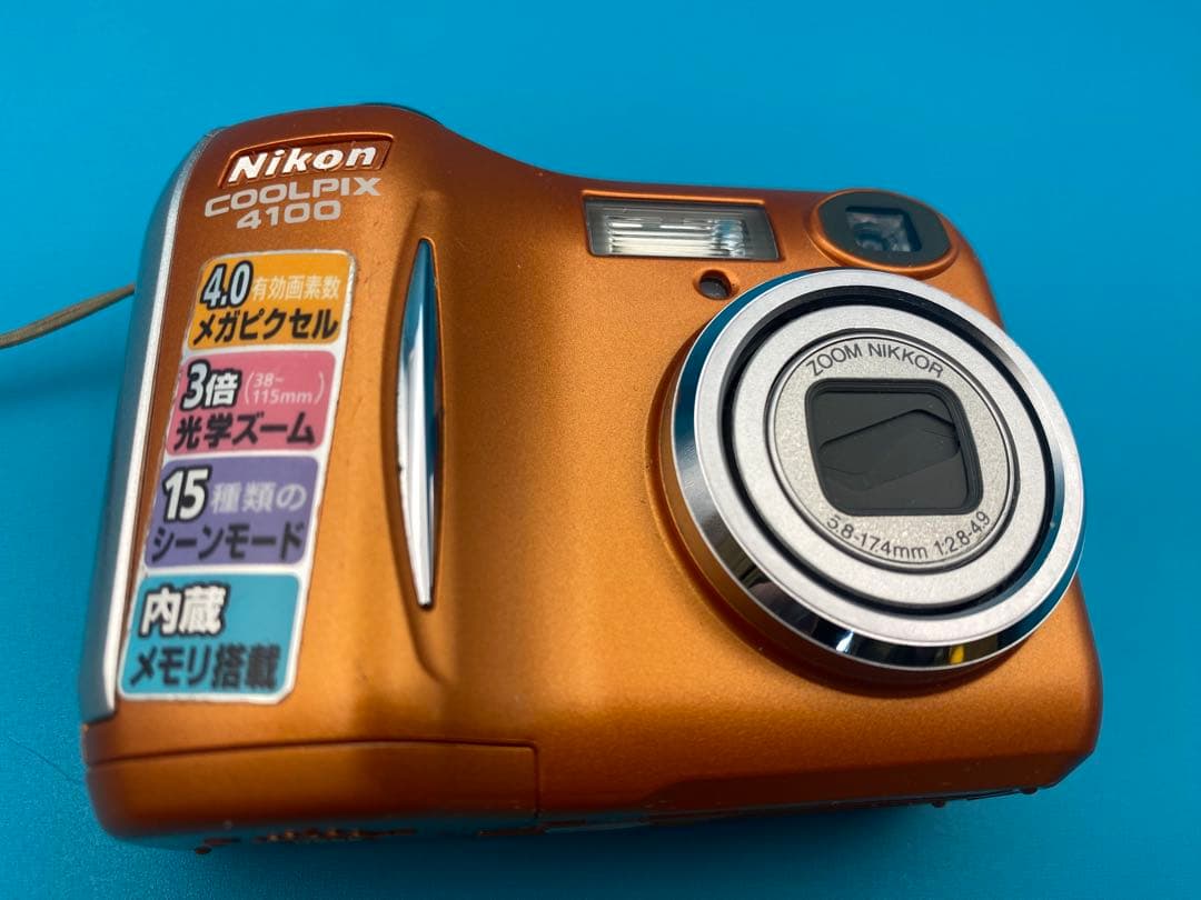 デジタルカメラ 207-5 Nikon COOLPIX 4100