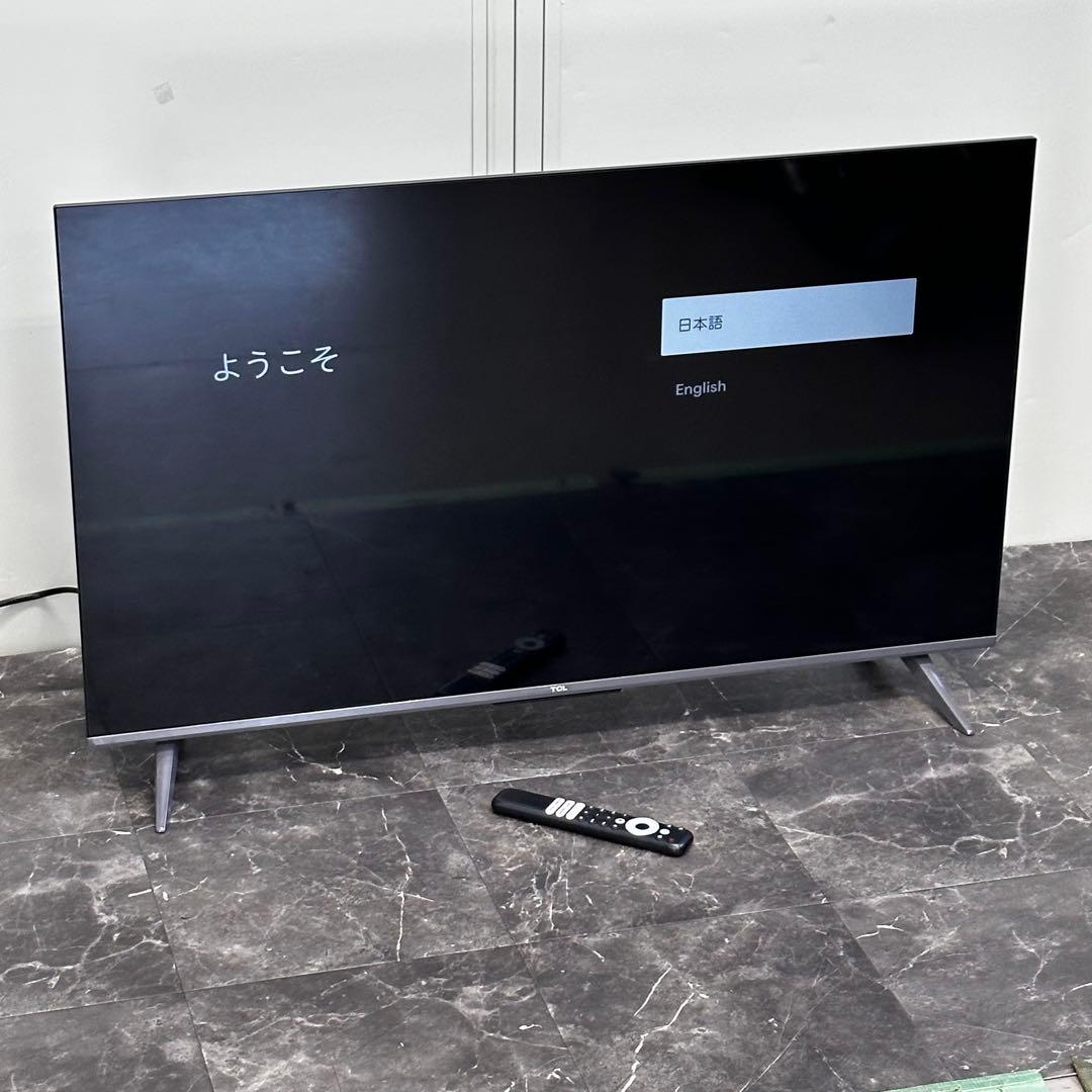 ∞送料込！設置対応◎2023TCL 43型4K チューナーレスTV 43P63H