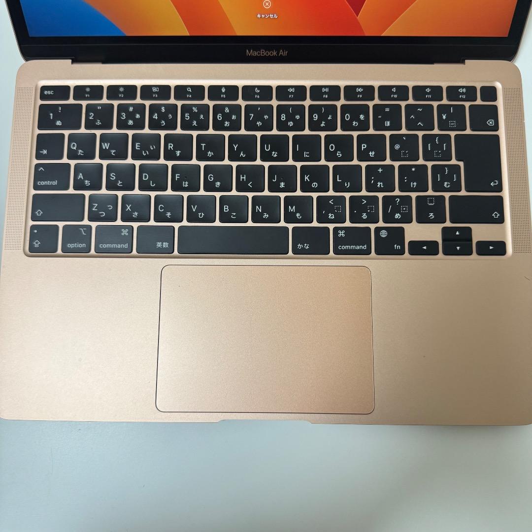 Macbook air M1 2020年モデル 8GB SSD256GB