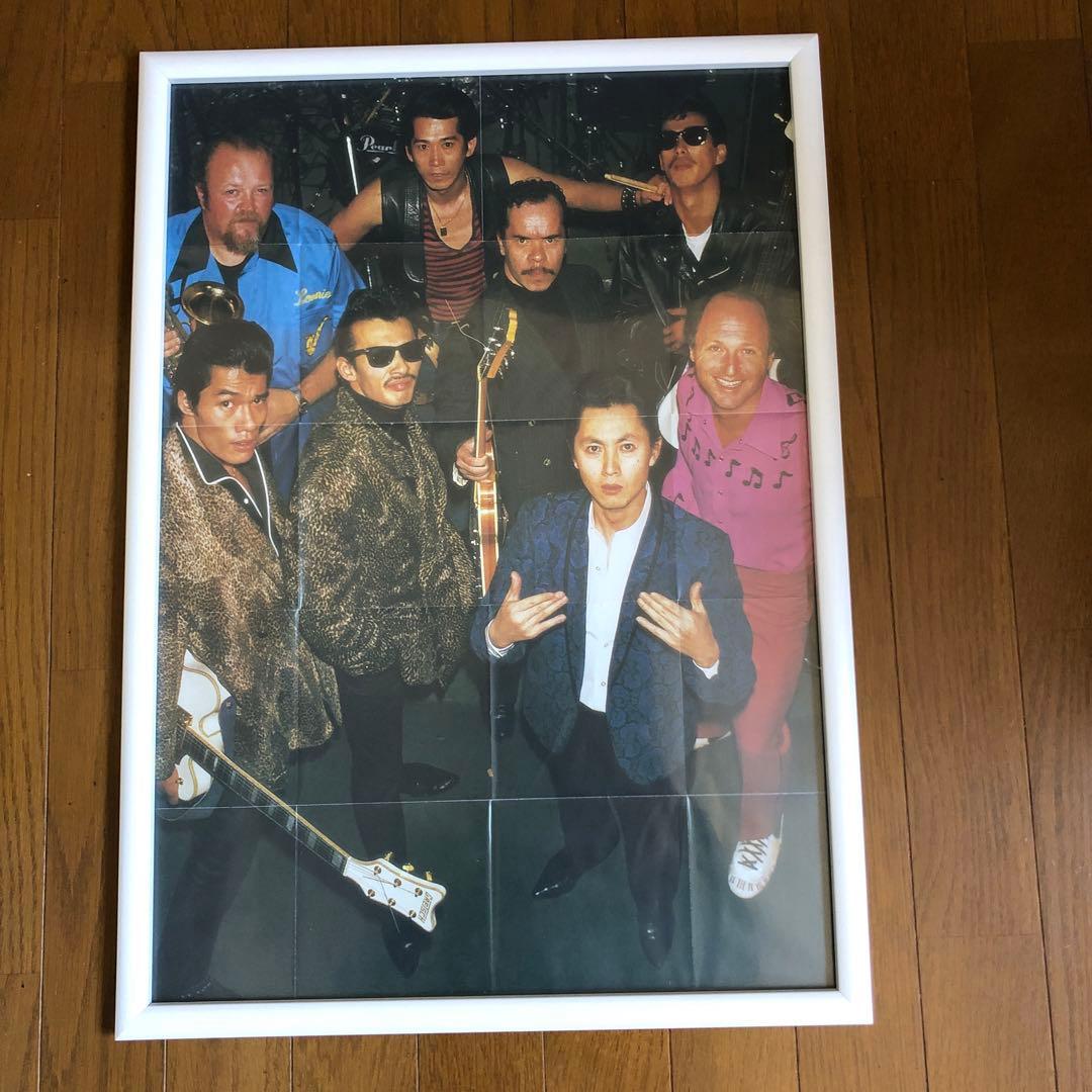 クールスポスター(額付き)３点セットクレイジーケンバンド横山剣さん在籍時