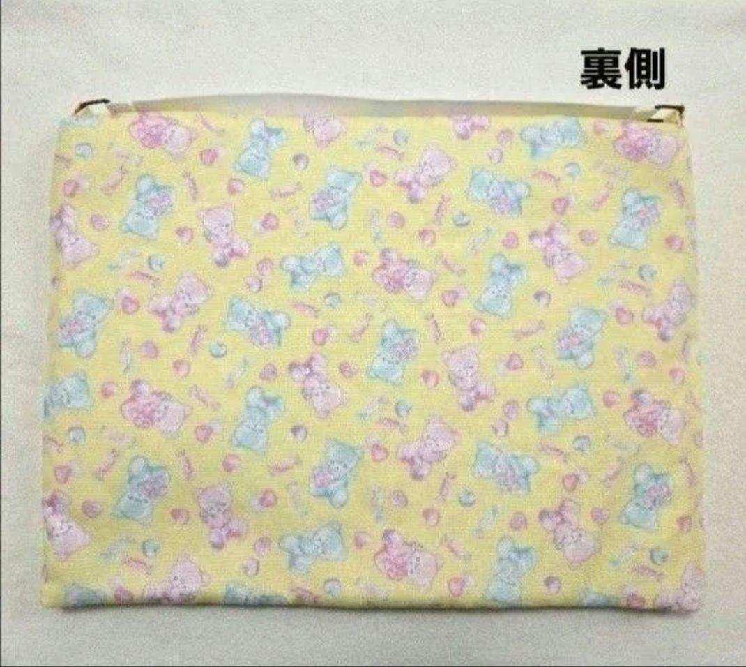 最後【ゴム交換可能×裏地付き】丈夫な　防災頭巾カバー 座布団タイプ