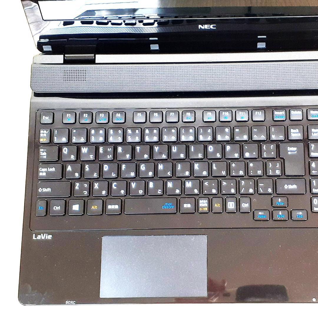 ノートパソコン LAVIE NS350/AAB ８GB SSD 250GB