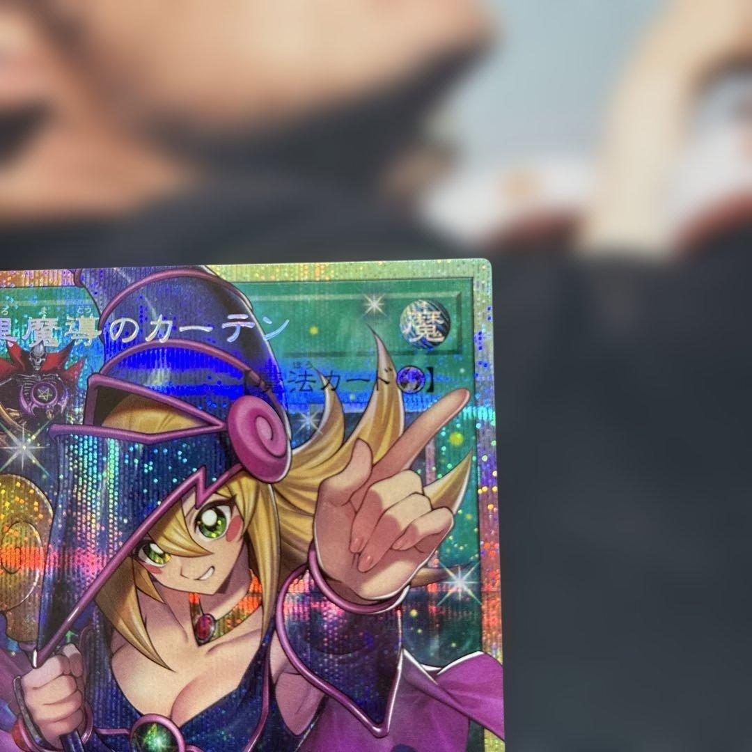 【即日発送メルカリ便】黒魔導のカーテン　オーバーフレーム プリシク