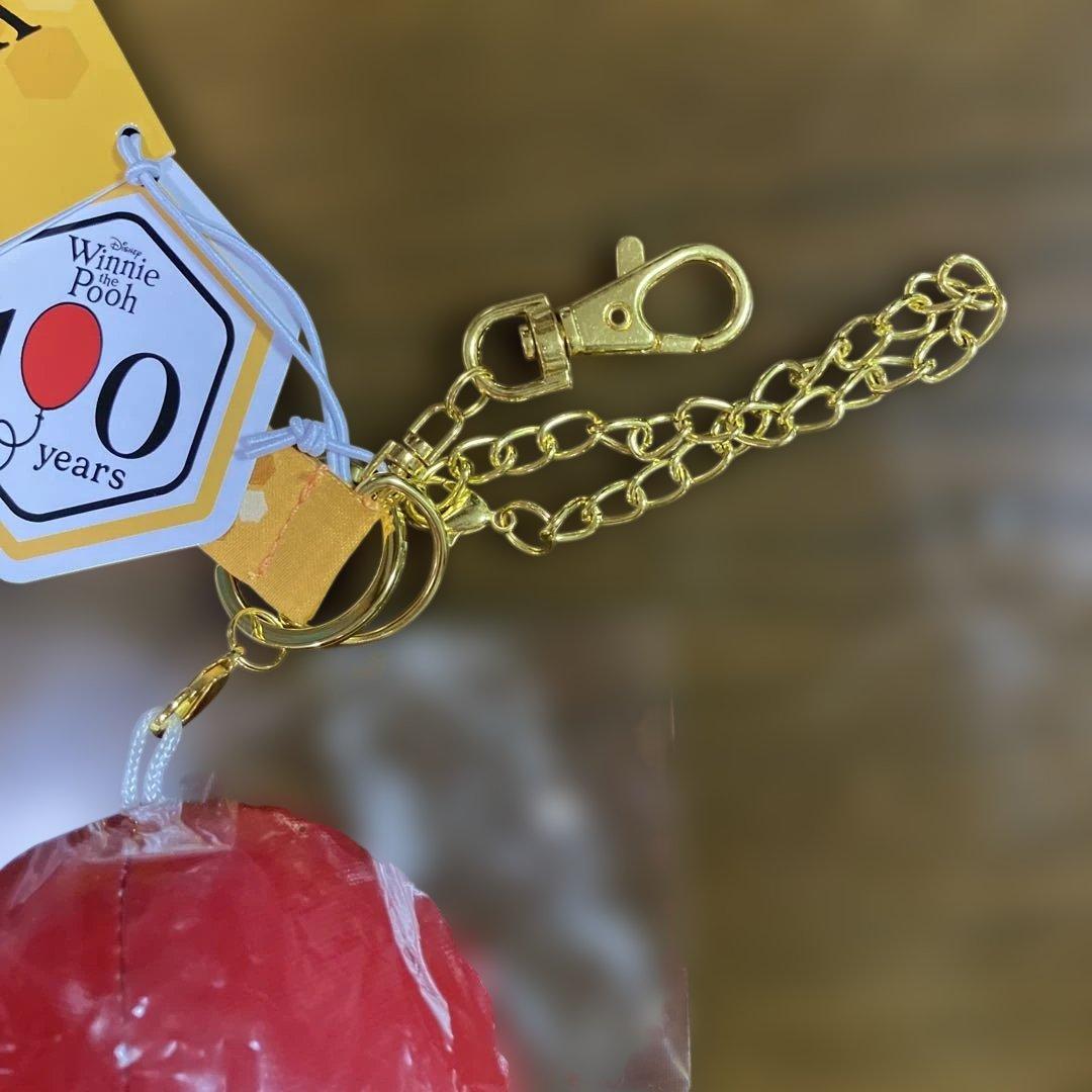 くまのプーさん展限定　キーチャームマスコット　風船