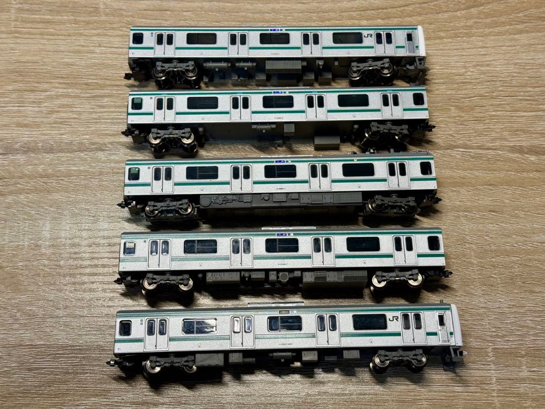 マイクロエース　E501系 床下グレー　トイレ付き　5両セット