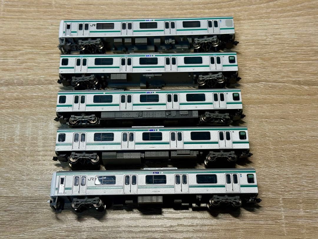 マイクロエース　E501系 床下グレー　トイレ付き　5両セット