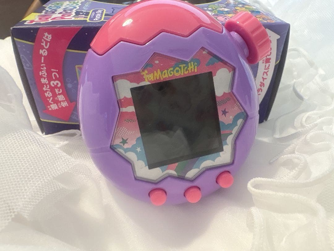 たまごっちパラダイス　パープルスカイ　専用保護ケース付！
