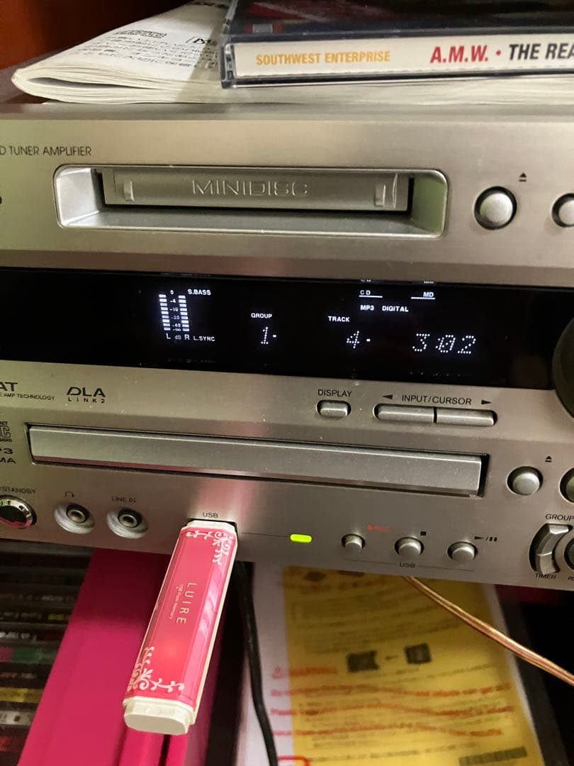 ONKYO X-N7NX D-N7NX ミニコンポ リモコン付き