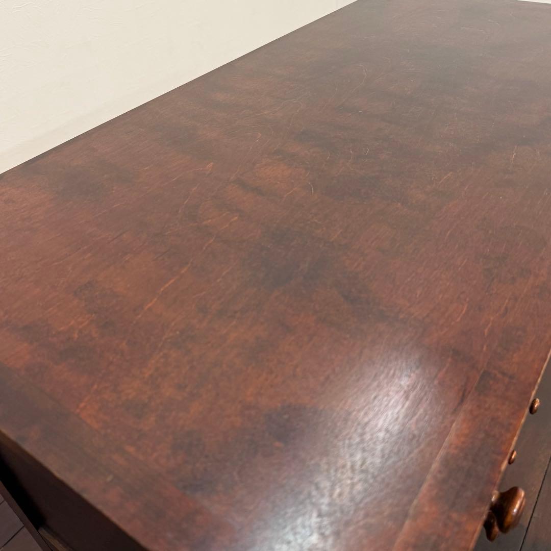 H21K42 北海道民芸家具 6段チェスト HM533 整理箪笥