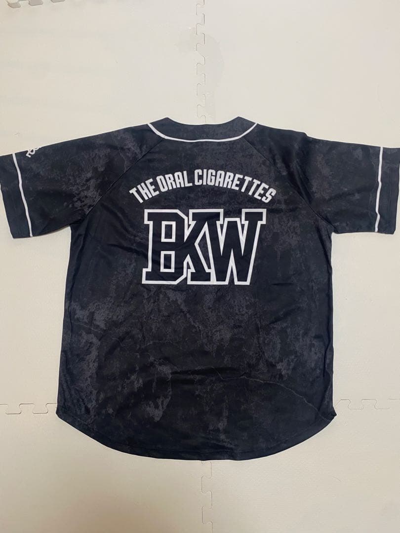 THE ORAL CIGARETTES ブラックベイスボールシャツ Lサイズ