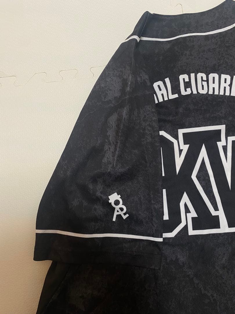 THE ORAL CIGARETTES ブラックベイスボールシャツ Lサイズ