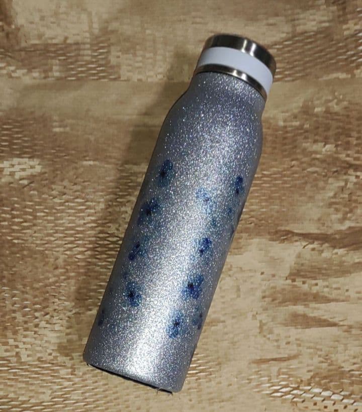 スタバ SAKURA 2026 ステンレスボトルグリッター エアリーブルー 桜