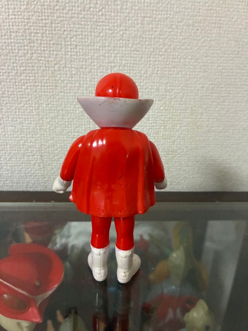 アカレンジャー　ソフビ　ポピー　美品