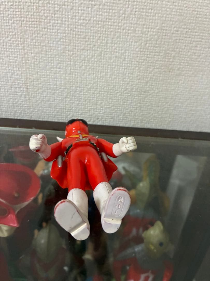 アカレンジャー　ソフビ　ポピー　美品