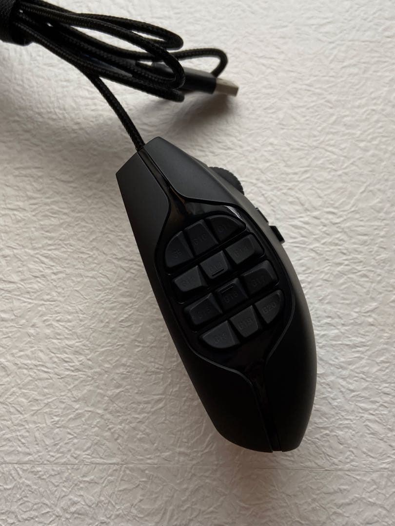 Logicool 多ボタン有線マウス ブラック