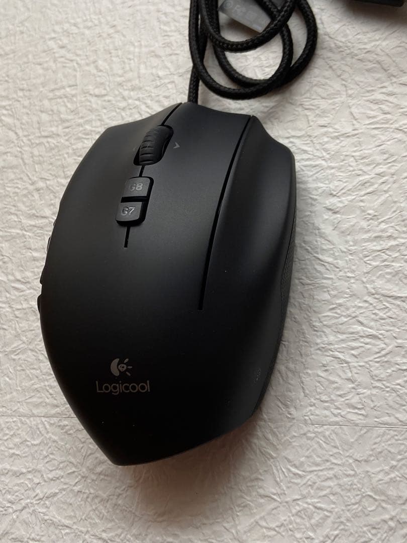 Logicool 多ボタン有線マウス ブラック