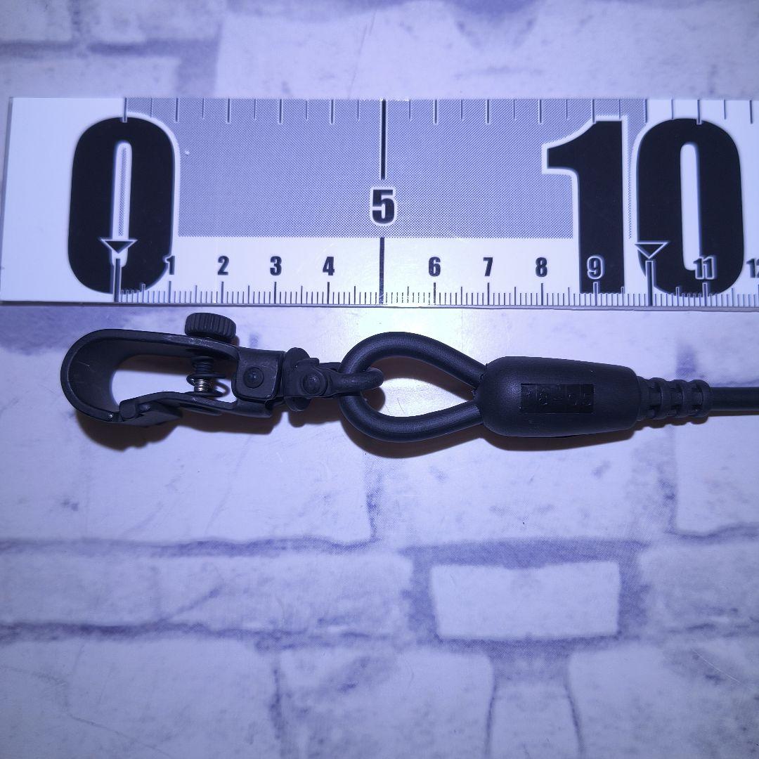 【新品未使用】大型 警察 カールコード 拳銃 ランヤード 吊り紐 1個