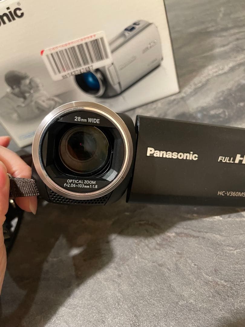 Panasonic HC-V360MS ビデオカメラ　ブラック