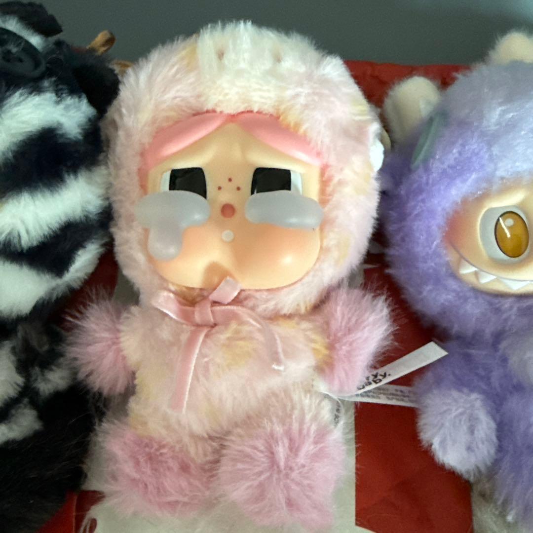 馬力全開 ラブブ CRYBABY BABYMOLLY 3体セット