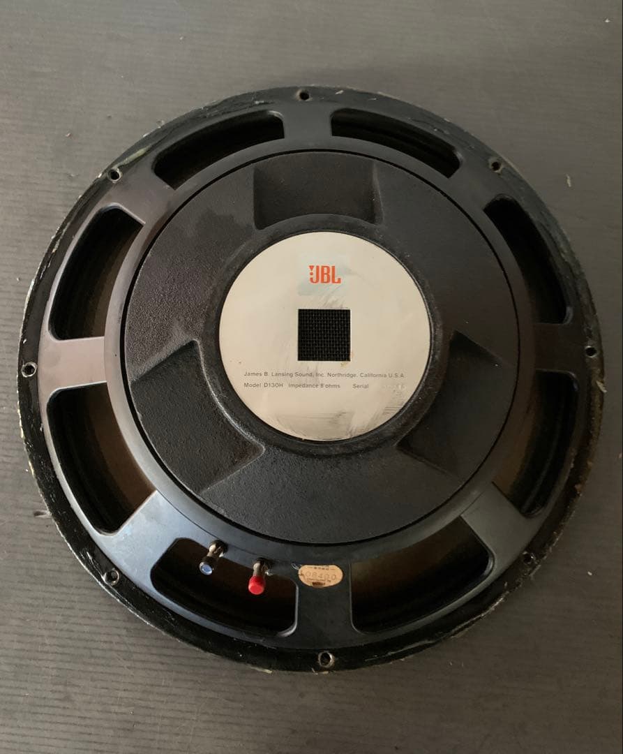 【ジャンク品】JBL D130H スピーカーユニットセット