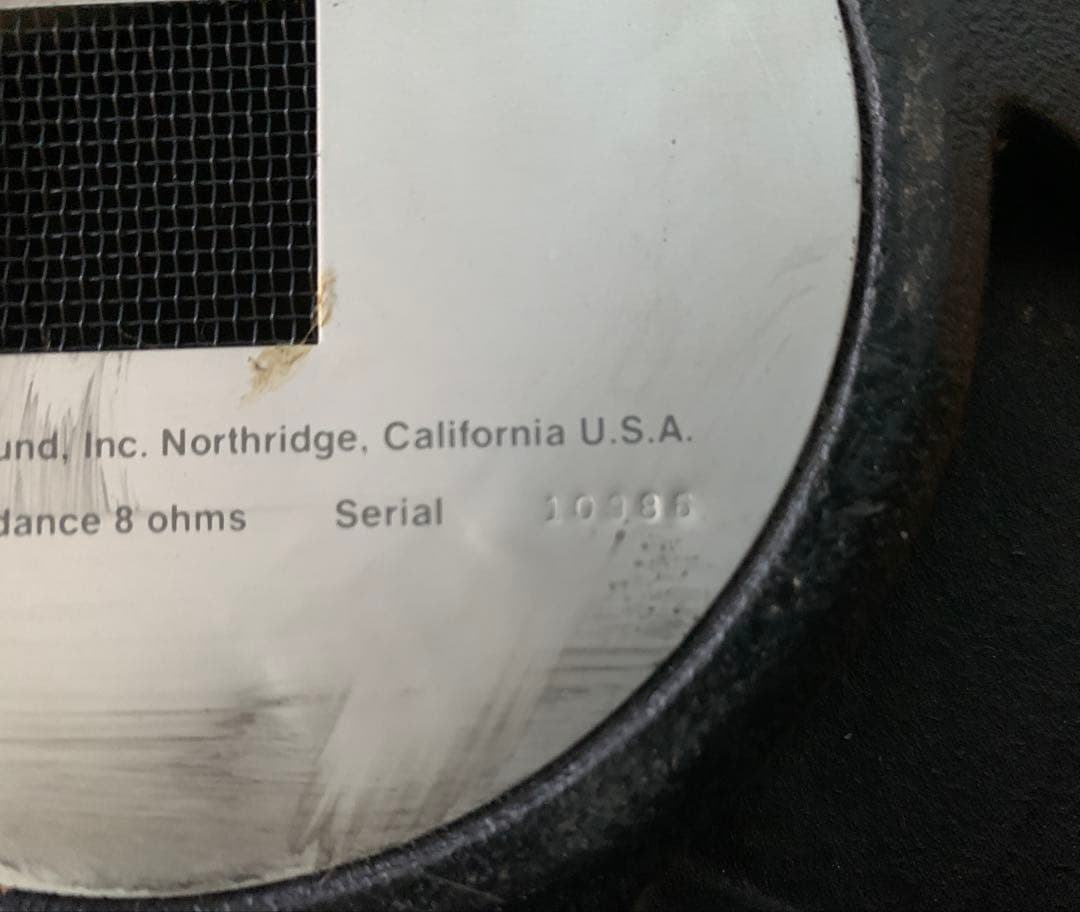 【ジャンク品】JBL D130H スピーカーユニットセット