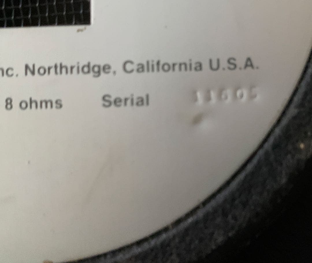 【ジャンク品】JBL D130H スピーカーユニットセット