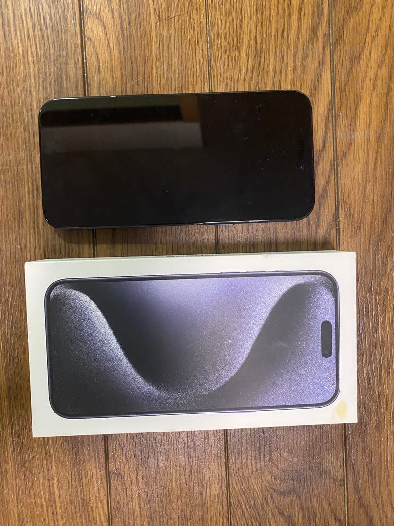 iPhone 15 pro max ブラック 本体(ジャンク)