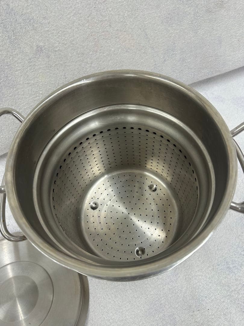 ★ Fissler フィスラー　18-10 両手鍋　パスタ鍋