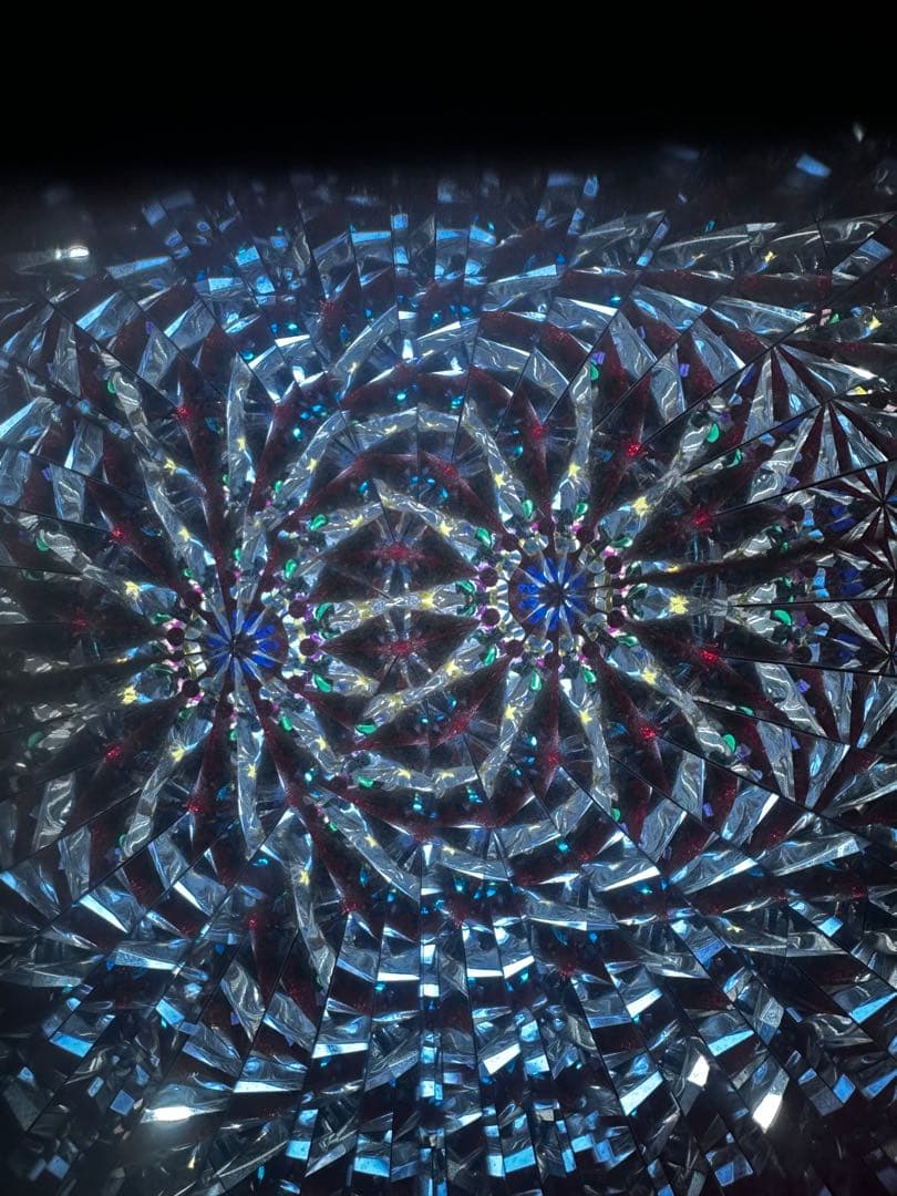 万華鏡幾何学模様の装飾オブジェが観れる