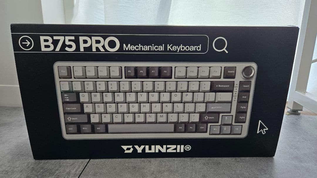 YUNZII B75 PRO メカニカルキーボード