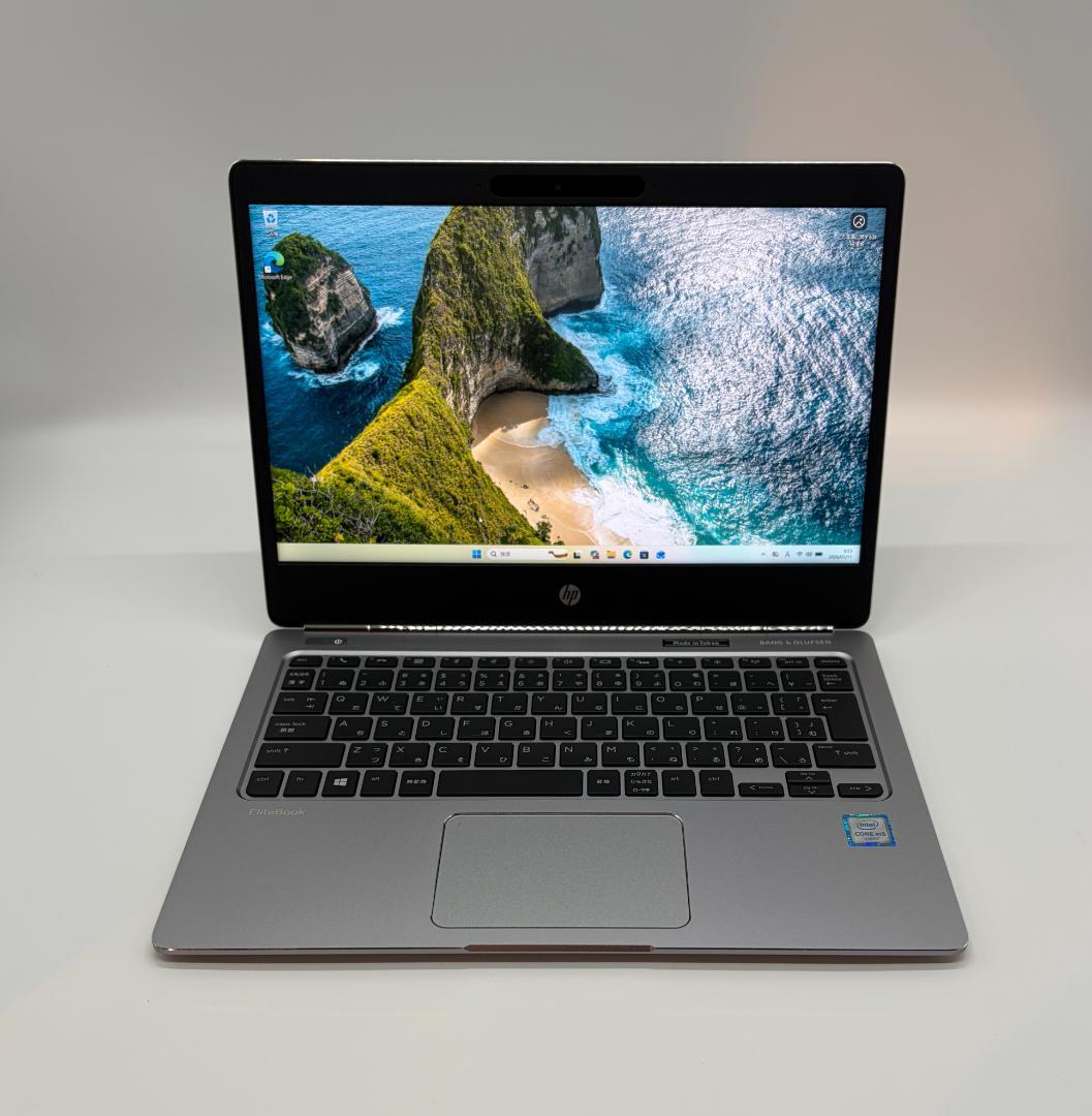 フルHD、512GB SSD、8GB、HP EliteBook Folio G1