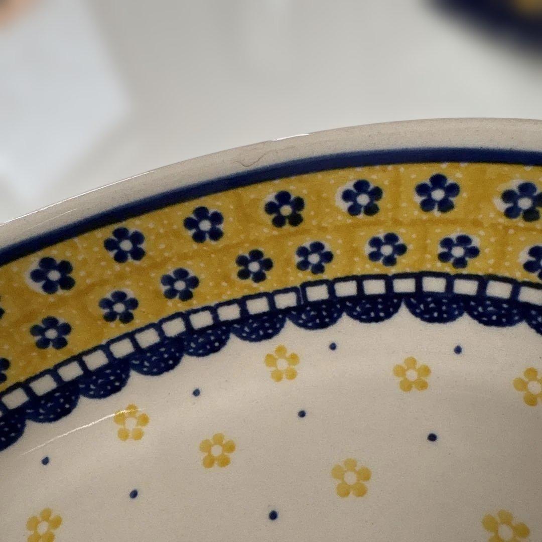 ポーリッシュポタリーオーバル・グラタン皿3点セット