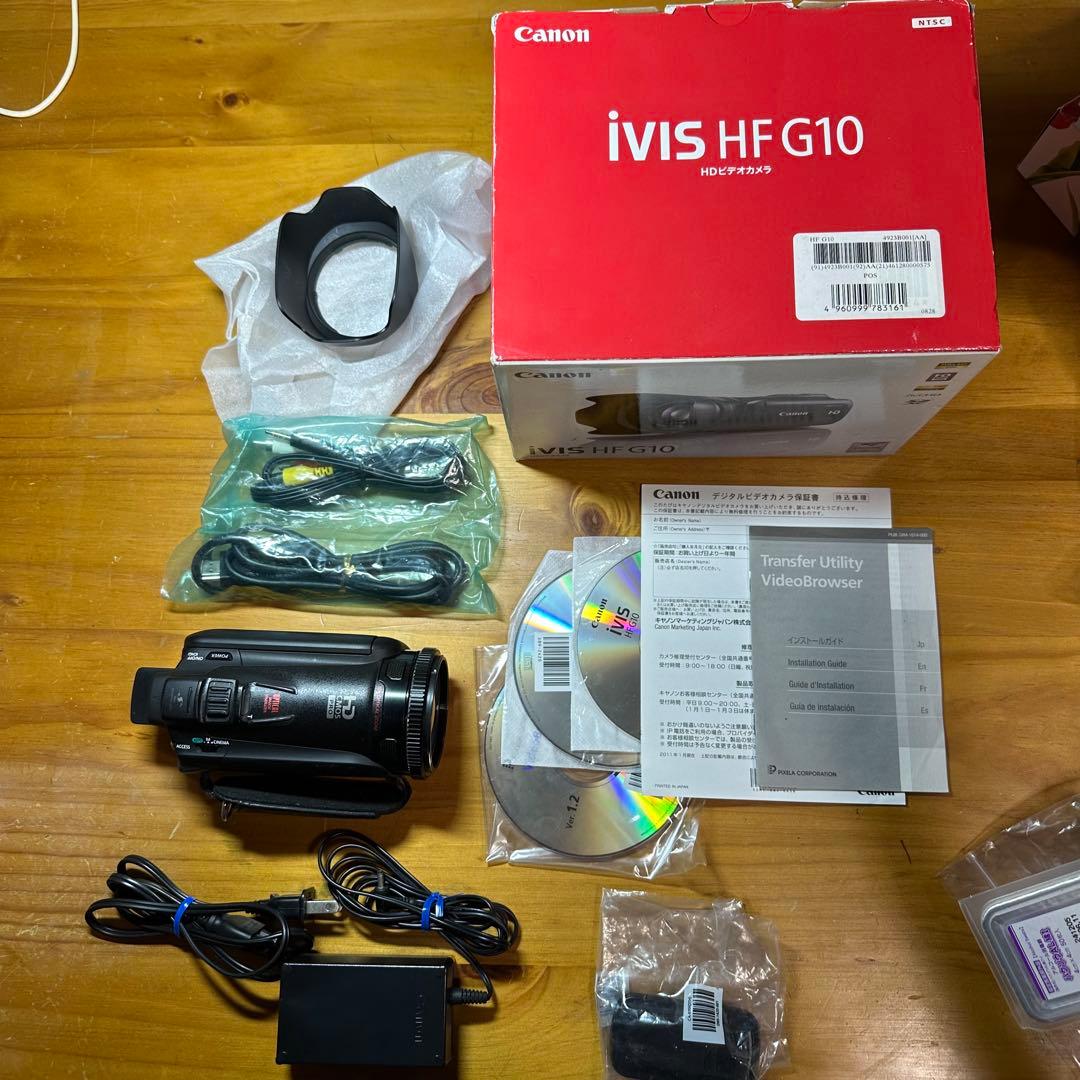 Canon IVIS HF G10 ビデオカメラ 6332