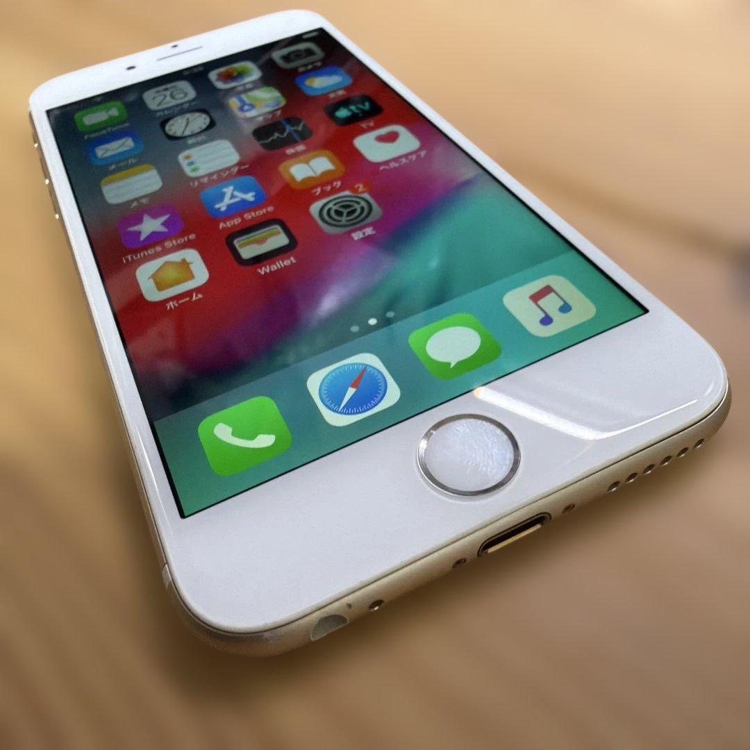 iPhone6 64GB ゴールドMG4J2J/A バッテリー83%