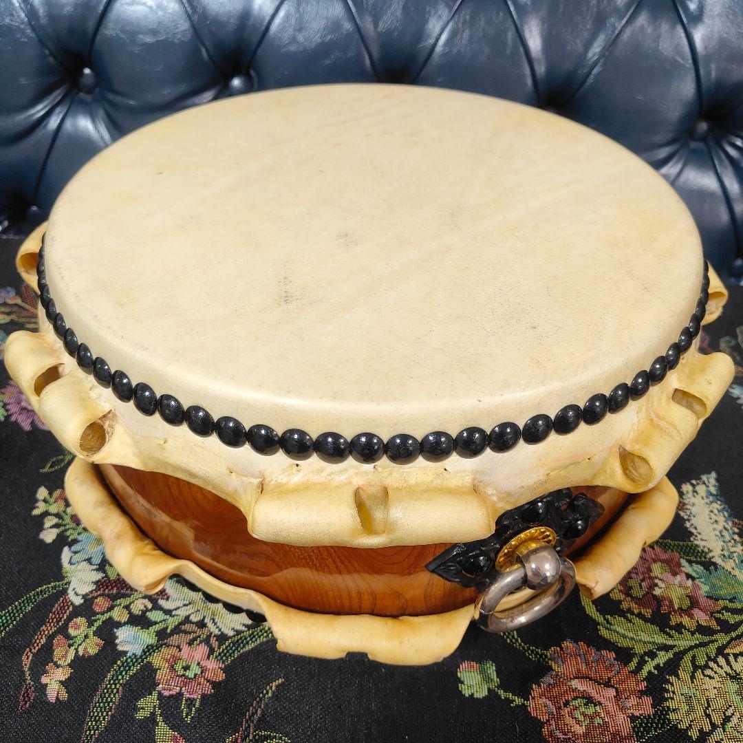 本格和太鼓 平太鼓 1尺 耳付 お祭り 民謡