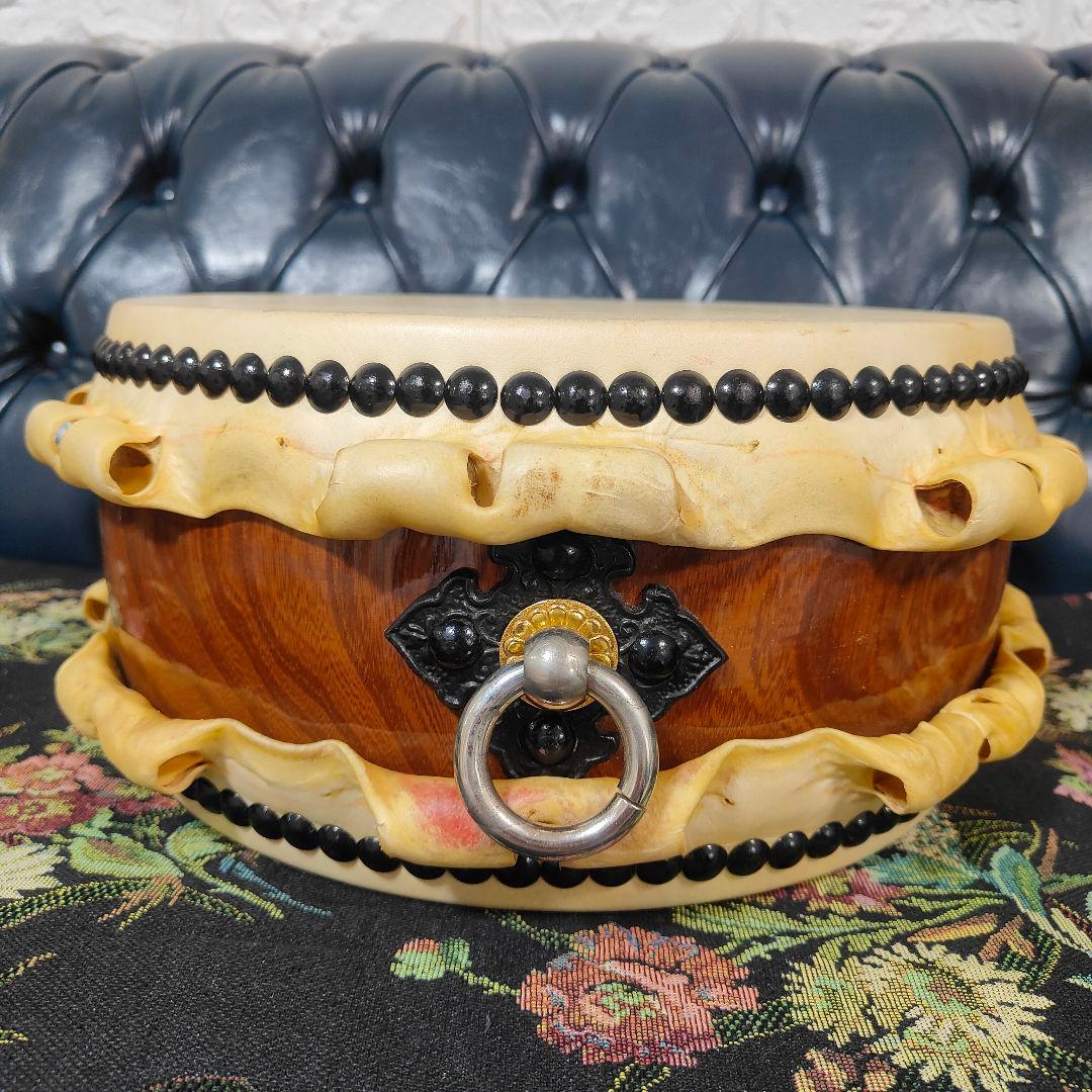 本格和太鼓 平太鼓 1尺 耳付 お祭り 民謡