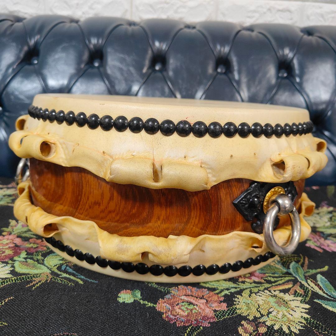 本格和太鼓 平太鼓 1尺 耳付 お祭り 民謡