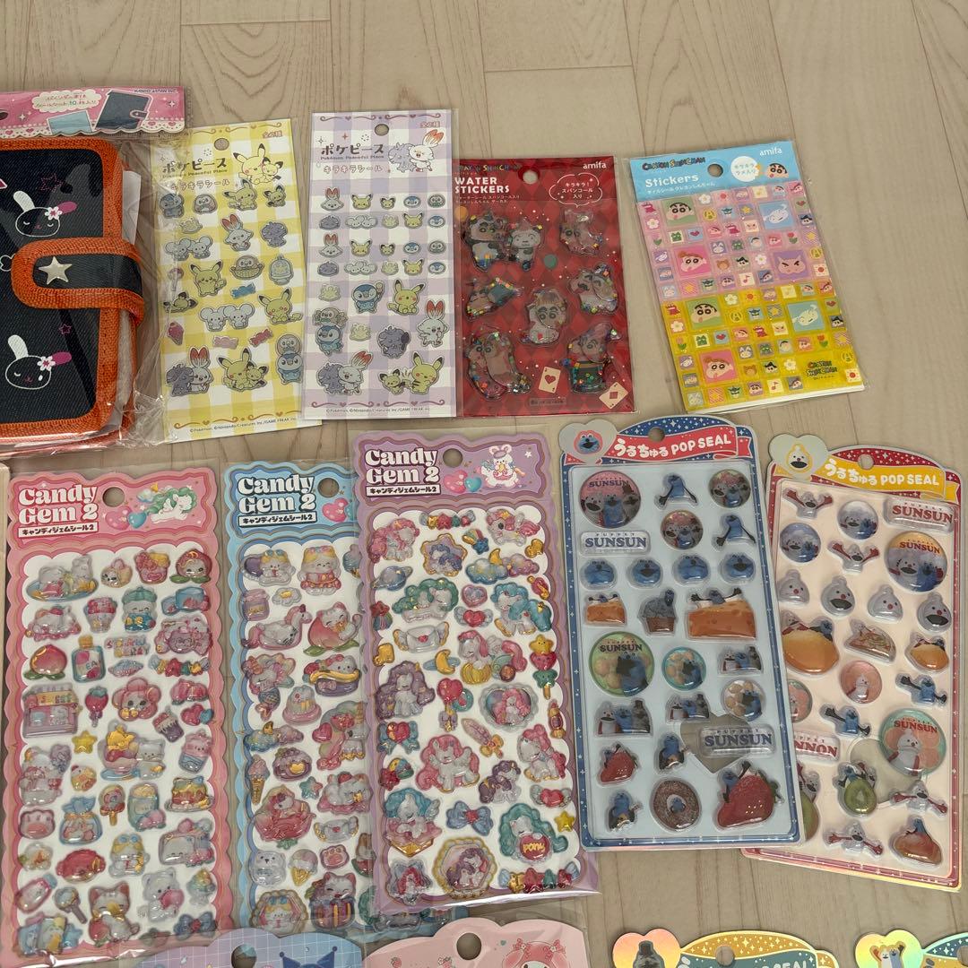 シール帳 シールバインダー シール うるちゅる ぷくっとシール キャンディジェム